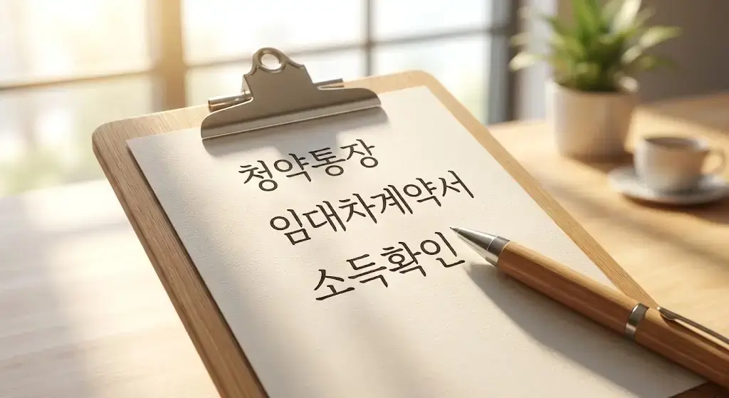 2026 청년월세지원 신청 전 사전 준비 체크리스트