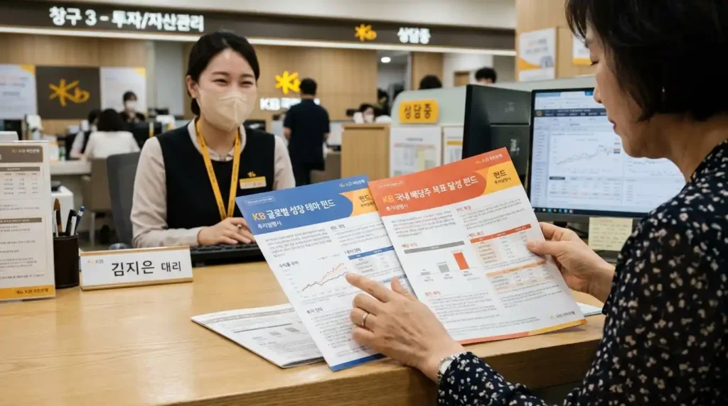 국민성장펀드 세제혜택과 낮은 운용 보수를 다른 금융 상품과 비교하는 과정