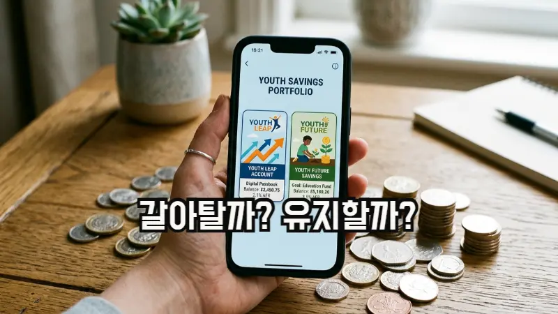 청년도약계좌 청년미래적금 갈아타기 유불리 정리