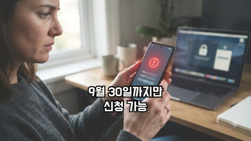 티빙 개인정보 유출 조회 및 보상 신청 방법 안내 이미지